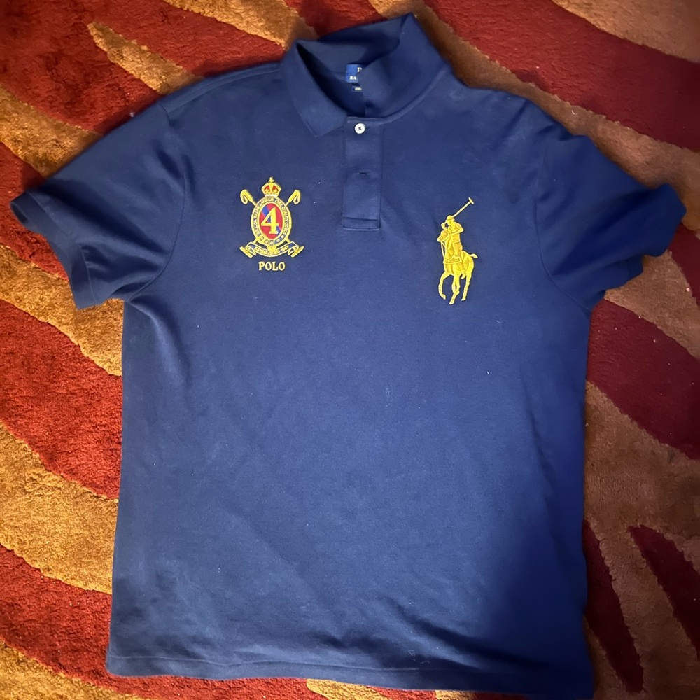 Polo ralph lauren large colared shirt